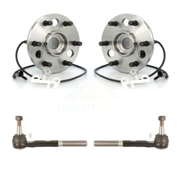 Front Wheel Bearing & Tie Rod End Kit For K1500 Chevrolet GMC K2500 Tahoe Yukon Suburban K7T-100250