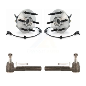 Front Wheel Bearing Tie Rod End Kit For 2007 Chevrolet Silverado 1500 Classic GMC Sierra K7T-100255