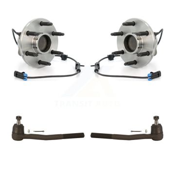 Front Wheel Bearing And Tie Rod End Kit For 2003-2005 Chevrolet Astro GMC Safari RWD K7T-100261