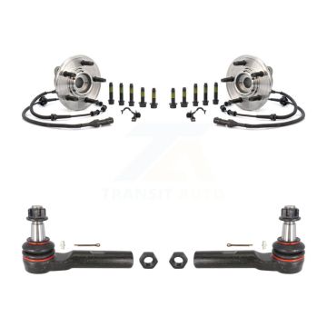 Front Wheel Bearing And Tie Rod End Kit For Ford Explorer Mercury Mountaineer K7T-100264