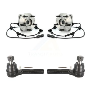 Front Wheel Bearing And Tie Rod End Kit For Ford Explorer Sport Trac 4WD K7T-100267