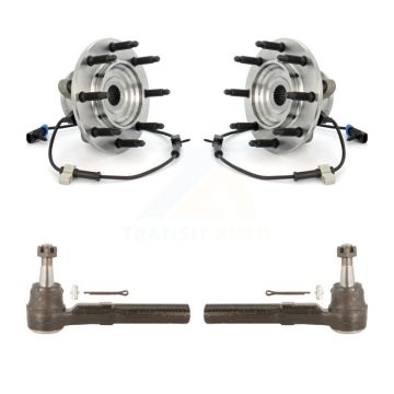 Front Wheel Bearing Tie Rod End Kit For 2007 Chevrolet Silverado 1500 Classic GMC Sierra K7T-100273