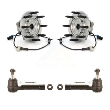 Front Wheel Bearing Tie Rod End Kit For Chevrolet GMC Silverado 1500 Sierra Classic 2500 K7T-100274