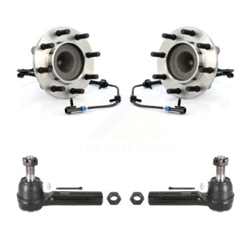 Front Wheel Bearing And Tie Rod End Kit For Chevrolet Express 3500 GMC Savana 4500 K7T-100277