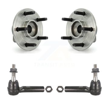 Front Wheel Bearing And Tie Rod End Kit For Dodge Ram 1500 2-Wheel ABS With 5 Lug Wheels K7T-100280