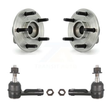 Front Wheel Bearing And Tie Rod End Kit For Dodge Ram 1500 2-Wheel ABS With 5 Lug Wheels K7T-100281