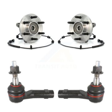 Front Wheel Bearing And Tie Rod End Kit For Ford F-150 Lincoln Mark LT K7T-100284