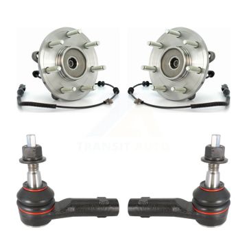 Front Wheel Bearing And Tie Rod End Kit For Ford F-150 Lincoln Mark LT K7T-100285