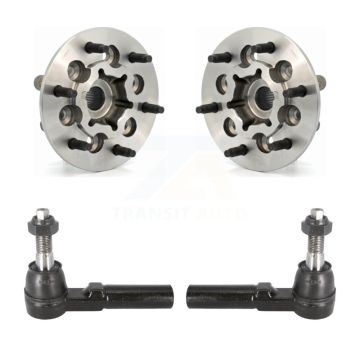 Front Wheel Bearing And Tie Rod End Kit For 2009-2012 Chevrolet Colorado GMC Canyon 4WD K7T-100301