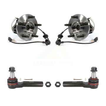 Front Wheel Bearing And Tie Rod End Kit For Ford Ranger Mazda B4000 Square Connector 4WD K7T-100304