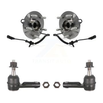 Front Wheel Bearing And Tie Rod End Kit For 2012 Ram 1500 4WD K7T-100309