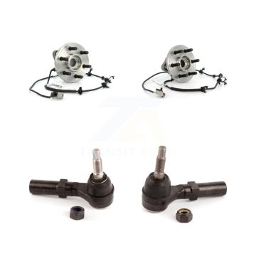 Front Wheel Bearing And Tie Rod End Kit For Dodge Dakota Durango 4WD with 4-Wheel ABS K7T-100317