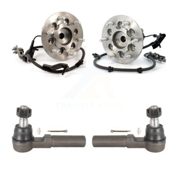 Front Wheel Bearing And Tie Rod End Kit For 2004-2005 Chevrolet Colorado GMC Canyon RWD K7T-100320