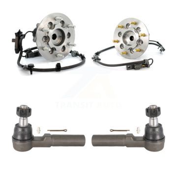 Front Wheel Bearing And Tie Rod End Kit For 2004-2005 Chevrolet Colorado GMC Canyon RWD K7T-100322