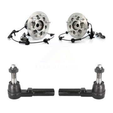Front Wheel Bearing And Tie Rod End Kit For 2008 Chevrolet Colorado GMC Canyon RWD K7T-100324