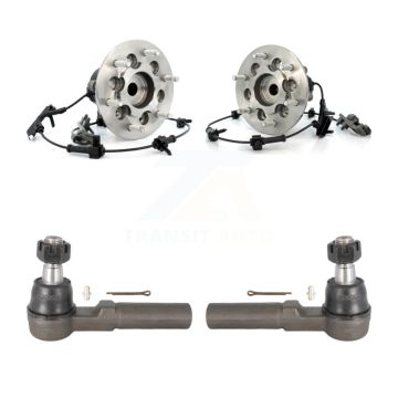 Front Wheel Bearing And Tie Rod End Kit For 2004-2005 Chevrolet Colorado GMC Canyon RWD K7T-100325