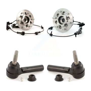 Front Wheel Bearing And Tie Rod End Kit For Chevrolet Colorado GMC Canyon Isuzu i-350 K7T-100327
