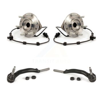 Front Wheel Bearing Tie Rod End Kit For GMC Envoy Chevrolet Trailblazer Oldsmobile XL EXT K7T-100341