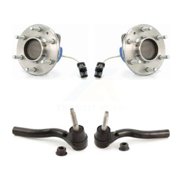 Front Wheel Bearing And Tie Rod End Kit For 2004-2007 Cadillac CTS V K7T-100348