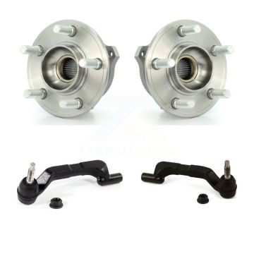 Front Wheel Bearing And Tie Rod End Kit For Dodge Charger Chrysler 300 Challenger AWD K7T-100354