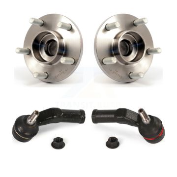 Front Wheel Bearing And Tie Rod End Kit For Volvo S40 C30 V50 C70 K7T-100363