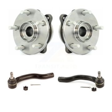 Front Wheel Bearing And Tie Rod End Kit For Toyota RAV4 Scion tC Mirai K7T-100366