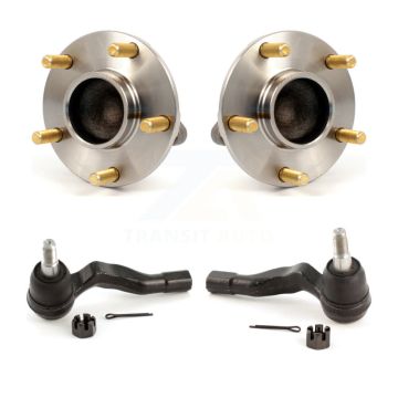 Front Wheel Bearing And Tie Rod End Kit For INFINITI G35 Nissan 350Z K7T-100374