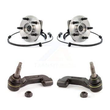 Front Wheel Bearing And Tie Rod End Kit For Jeep Liberty Dodge Nitro K7T-100375