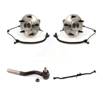 Front Wheel Bearing And Tie Rod End Kit For 2007-2010 Jeep Wrangler K7T-100376