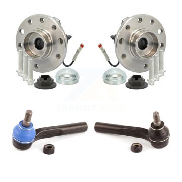 Front Wheel Bearing And Tie Rod End Kit For 2008-2009 Saturn Astra K7T-100378