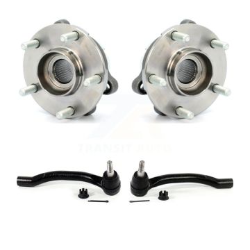 Front Wheel Bearing And Tie Rod End Kit For Nissan Altima Maxima K7T-100384