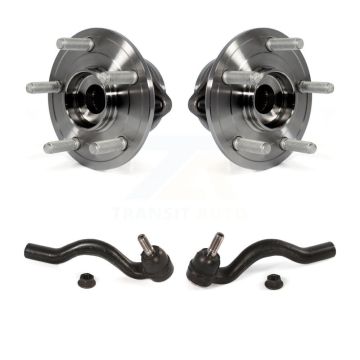 Front Wheel Bearing And Tie Rod End Kit For 2011-2015 Jeep Grand Cherokee Dodge Durango K7T-100393