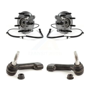 Front Wheel Bearing And Tie Rod End Kit For Ford F-150 With 7 Lug Wheels K7T-100394