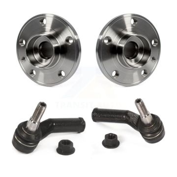 Front Wheel Bearing And Tie Rod End Kit For Volvo XC60 XC70 S60 V60 S80 Cross Country V70 K7T-100395