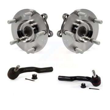 Front Wheel Bearing And Tie Rod End Kit For 2014-2017 Mazda 6 K7T-100408