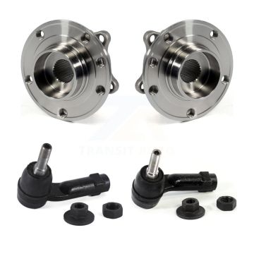 Front Wheel Bearing And Tie Rod End Kit For Chrysler 200 Dodge Dart K7T-100409