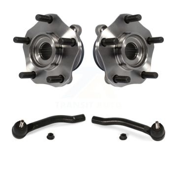 Front Wheel Bearing & Tie Rod End Kit For Nissan Sentra NV200 LEAF Chevrolet City Express K7T-100412