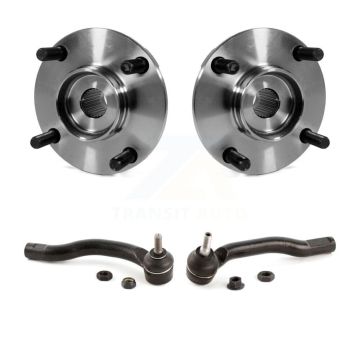 Front Wheel Bearing And Tie Rod End Kit For Nissan Versa Cube K7T-100416