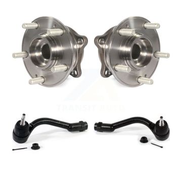 Front Wheel Bearing And Tie Rod End Kit For Hyundai Tucson Kia Sportage Sonata Optima K7T-100418
