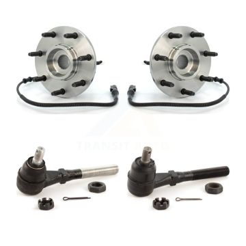 Front Wheel Bearing And Tie Rod End Kit For Ford F-150 F-250 K7T-100426