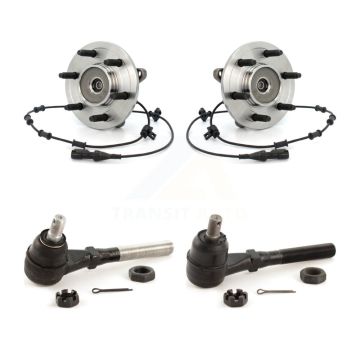Front Wheel Bearing And Tie Rod End Kit For Ford Expedition Lincoln Navigator K7T-100430