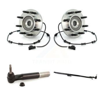 Front Wheel Bearing And Tie Rod End Kit For 2003-2005 Dodge Ram 2500 3500 4WD K7T-100432