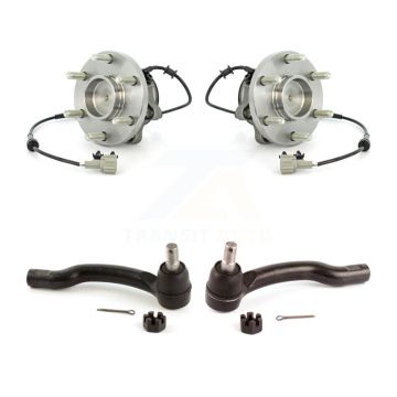 Front Wheel Bearing Tie Rod End Kit For Nissan Frontier Pathfinder Xterra Suzuki Equator K7T-100434