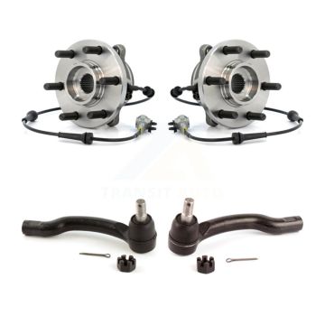 Front Wheel Bearing Tie Rod End Kit For Nissan Frontier Pathfinder Xterra Suzuki Equator K7T-100435