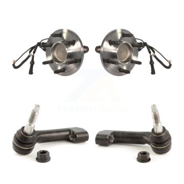 Front Wheel Bearing & Tie Rod End Kit For 2007-2010 Ford Expedition Lincoln Navigator RWD K7T-100439