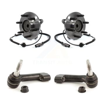 Front Wheel Bearing And Tie Rod End Kit For Ford F-150 Expedition Lincoln Navigator K7T-100456