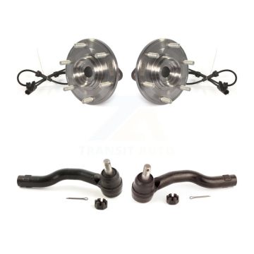 Front Wheel Bearing And Tie Rod End Kit For Nissan TITAN Armada K7T-100458