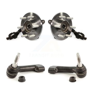 Front Wheel Bearing And Tie Rod End Kit For Ford F-150 K7T-100460