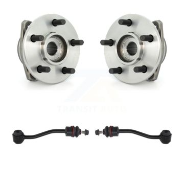 Front Hub Bearing Assembly And Link Kit For Jeep Wrangler TJ K7T-100473