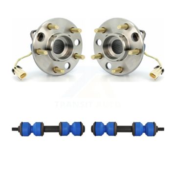 Front Hub Bearing Assembly Link Kit For Buick LeSabre Oldsmobile 88 Cadillac Pontiac Park K7T-100474